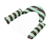 Flotteurs de piscine - 111x107x18cm Chaise longue flottante Lit d'eau gonflable portable robuste Conception ergonomique confortable Accessoire d'aventure en plein air Idéal hommes femmes adultes Vacan