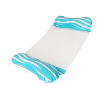 Flotteurs de piscine à eau - Tube de flottaison en maille transparente | Hamac flottant avec oreiller, radeaux flottants multi-usage idéal pour la famille, les amis et les collègues