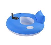 Flotteurs De Piscine Électriques | Plateforme Flottante Gonflable pour la Détente,Matelas Flottant Portable Confortable pour Lac Rivière Baignade Bronzage Été Femmes Hommes