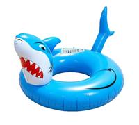 Flotteurs de piscine en forme de requin, bouée gonflable, salon d'été avec couche robuste, utilitaire de vacances en plein air, catégorie d'eau de 635 g, accessoire de plage pour adultes pour s'amuser