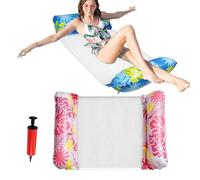 Flotteurs De Piscine - Ensemble De 2 Flotteurs De Hamac Gonflables Épais | Radeau Flottant De Lac Multifonctionnel pour Femmes, Plage, Mer, Rivière, Étang, Camping, Relaxation Aquatique Intérieure Et