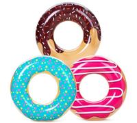 Flotteurs de Piscine gonflables avec Paillettes 32.5" /82.55cm(3 Packs), Tubes de flotteurs de Piscine pour la Piscine, Les Enfants, Les Adultes, la Plage et l'extérieur.