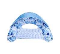 Flotteurs De Piscine Gonflables - Chaise Longue Hamac avec Parasol | Hamac d'eau Flottant avec Porte-gobelet, pour Rivière, Natation, Lac, Fête, Été en Plein Air, Détente À La Plage Et À La Piscine