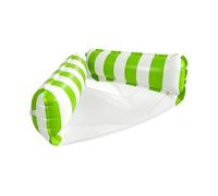 Flotteurs de Piscine,Hamac Gonflable Portable Rayé 2 en 1 - Fauteuil Flottant Convertible en Lit De Voyage | pour Eau Mer Plage Étang Rivière Intérieur Extérieur Dehors Camping