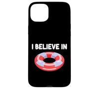 Flotteurs de Piscine I Believe in Radeau pour fête d'été Coque pour iPhone 15 Plus