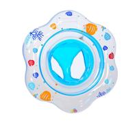 Flotteurs de Piscine intéressants pour bébé, Flotteur de Piscine en PVC épais avec siège sécurisé, Flotteur pour Enfants pour Toutes Les Saisons, de 6 à 36 Mois, Plage pour (Blue)