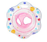 Flotteurs de Piscine intéressants pour bébé, Flotteur de Piscine en PVC épais avec siège sécurisé, Flotteur pour Enfants pour Toutes Les Saisons, de 6 à 36 Mois, Plage pour (Pink)