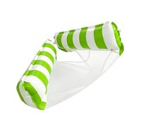 Flotteurs De Piscine Pour Adultes,Hamac gonflable à rayures portable 2-en-1 - Fauteuil Flottant Convertible En Lit De Voyage,Pour lac mer plage étang rivière à l'intérieur à l'extérieur en plein air c