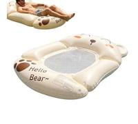 Flotteurs De Piscine Pour Adultes Lit Flottant Pliable Animaux Mignons
