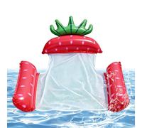 Flotteurs de piscine pour adultes,Tapis en PVC pliable avec motif fruit | Gonflables pour piscine - Pour lacs, rivières, plage, cour, jardin, fêtes en plein air, prendre le
