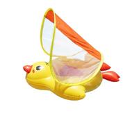 Flotteurs de piscine pour , avec protection solaire gonflable et entrejambe antidérapante, jouets de piscine en forme de canards mignons, pour les tout-petits âgés de douze à trente-six mois