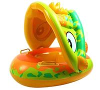 Flotteurs de piscine pour enfants - Chaise de natation gonflable avec auvent - Flotteurs de natation avec poignées | Pour garçons et filles de 0 à 36 mois en dehors de la rivière Lac Fête Vacances