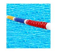 Flotteurs de séparation de couloirs de piscine, accessoires de corde de bouée de sécurité, ligne flottante de 6 m pour décoration de plage et de parc aquatique, câble métallique durable pour
