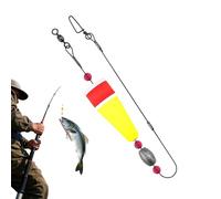 Flotteurs Et Bouchons De Pêche | Flotteurs De Pêche Plombés - Équipement Dynamique avec Retour Sensoriel pour Pêche en Eau Douce Et Salée Au Bar Et Silure en Lac Et Rivière