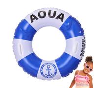 Flotteurs gonflables pour Piscine, flotteurs de Piscine pour Adultes - Anneau de Sauvetage Anneaux de Natation avec poignée,Tubes de Piscine au Design de Style Britannique épaississant, Anneau