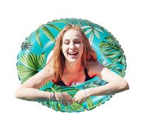 Flotteurs Gonflables pour Piscine - Grand Radeau Portable Tropical | Flotteurs Amusants pour Natation | pour Femmes Hommes Adultes Fêtes D'été Voyage Vacances Plage Lac Rivière Gym