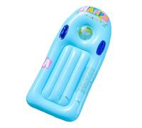 Flotteurs gonflables pour piscine : tapis durable pour chaise longue rempli d'air, coussin flottant large et confortable | Radeau de lit à eau ludique pour enfants qui nagent dans la cour