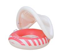 Flotteurs Piscine Siège Gonflable en Anneau avec Canopy