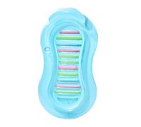 Flotteurs pour adultes | Flottant Relax Gonflable pour Piscine - Matelas Relax avec coussin pour soleil et chaud, idéal pour les familles et les groupes