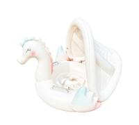 Flotteurs pour piscine , auvent gonflable flottant pour adultes, structure peu encombrante avec support sous les aisselles, idéal pour jardins, rivières et rassemblements familiaux