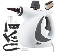 Flotty Steam Pro, Nettoyeur Vapeur Portable Avec 12 Accessoires, Nettoyant Vapeur, 2,6 À 3,2 Barres, S'Évaporer Ménage 3x Plus Vite, Pour Vapeur Vitres,Sols,Tapis,Voiture,Canapé,Cuisine