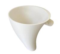 Flour Funnel, Stand Mixer Attachment, Baking Preparation Accessory, Easy Pour Mixing Tool, Batter Dough Handling for Bakers Pastry Chefs And Cooking Enthusiasts, 4.72x5.35x4.13 inches