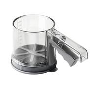 Flour Sifter - Powdered Sugar Sifter | Stainless Steel Hand Press Crank Sifterr, Semi-Automatic Stainless Steel Sieve Duster For Sugar Restaurant Utensil Cooking Kitchen Cakes And Home