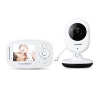 FLOUREON Moniteur Bébé Caméra De Surveillance 2.4 pouces surveillance de la température d'affichage d'affichage à cristaux liquides G