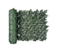 flouris treillis extensible en feuilles raisin artificielles - Clôture décorative contre les UV - Pare-vue rétractable - Pour une utilisation en extérieur ou en intérieur