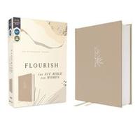 Flourish The NIV Bible for Women Cloth over Board Cream Comfort Print by Zondervan Zondervan Zondervan Zondervan (Auteur)