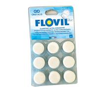 Flovil Clarifiant Ultra concentré et Efficace, en pastilles, Blanc, 14x2x25 cm