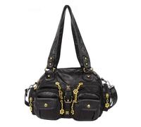 Floving 2023 Nouveau Vintage Dame Sacs à bandoulière multi-poches Sacs de messageries pour femmes