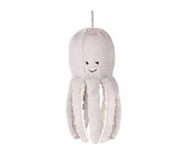 Flow Amsterdam, Peluche Battement de Coeur, Bruit Blanc Bébé | Olly Le Pouple | Gris | Peluche Musicale d'Endormissement | Minuterie