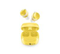 Music Sound - Flow - Casque Bluetooth Intra-auriculaire sans Fil - Durée de Lecture 25 H - Jaune
