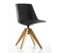 Flow Chair chaise 4 jambes VN chêne MDF Italia - mdf_italia_F052118 S042 Schwarz