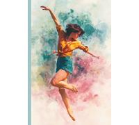 Flow in Colour: A Dance-Inspired Notebook: An Artistic Journal for Creative Expression, Stress Relief, and Everyday Notes | 120 Pages | Ideal Gift for Women, Dancers & Dreamers