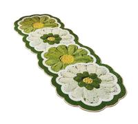 Flower Bath Mat - 120x50cm Non-Slip Bathroom Carpet, Soft Washable Rug | Absorbent Floor Pad, Bathroom Decor Rug, Indoor Bedroom Mat, Comfortable Soft | for Home Indoor Bedroom Living Room