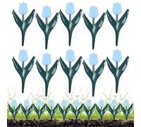Flower Bed Fence - Backyard Landscaping Projects, 10 Pieces Decorative Garden Border Panels | Outdoor Fence for Front Yard Or Pet Enclosure, Cemetery and Landscaping Decor Home Gardening