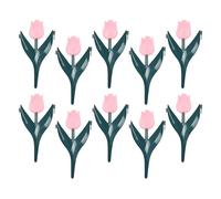 Flower Bed Fencing, 10-Piece Decorative Edging, Garden Border Panels, Interlocking Lawn Fence, Outdoor Landscape Divider, Ideal for Farmhouse, Vegetable Garden, Pet Playground