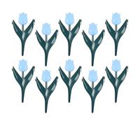 Flower Bed Fencing, 10-Piece Decorative Garden Edging, 5.91x11.42in, Weather-Resistant Panels, Ideal for Farmhouse, Pool Area, Backyard, Vegetable Garden, Playground, Pet Enclosure