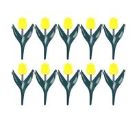 Flower Bed Fencing, 10 Pieces Decorative Garden Edging, 5.91x11.42 inch Lightweight & Portable, Plant Decoration for Farmhouse, Pool Area, Backyard, Vegetable Gardening, Playground