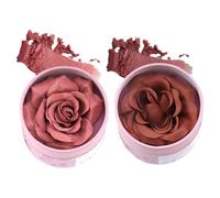 Flower Blush - Floral Rose Makeup Powder,Rose Petal Blush | 3.5g Natural Fragrance Pigmented Highlighter Eyeshadow For Face Daytime Travel Bridal Stage Photography Summer