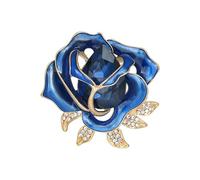 Flower Brooch - Brooches for Women, Brooch Pins,Rose Crystal Banquets Dress Pins | Vintage Corsage Pins for Party Dance Wedding Banquet, Elegant Women Dress Lapel Decorative Brooches
