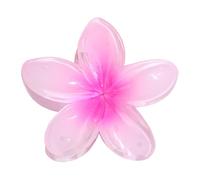 Flower Claw Clips For Thick Hair - 8x4x8cm Flower Claw plumria Hair Clip | Large Clips For Holiday, Colorful Styling Accessories Thick, Ladies, Women & Girls
