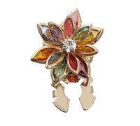 Flower Cuff Links - Adjustable Shirt Button Accessory for Formal Styling | Alloy Material with Polished Finish, Decorative Floral Cufflink Set, Elegant Jewelry Piece for Weddings Parties Dates Travel