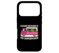 Flower Delivery Fleuriste Camion Amoureux Rose Super Driver Maman Coque pour iPhone 17 Pro