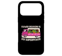 Flower Delivery Fleuriste Camion Amoureux Rose Super Driver Maman Coque pour iPhone 17 Pro Max