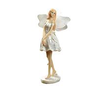 Flower Fairy Angel Statue Sculpture Figurine Statuette European's Room Decor Home Living Room Decoration Character Ornement, 4 Art Collection