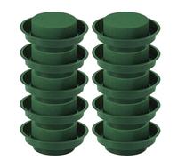 Flower Foam - en mousse florale | 10 pièces de rétention d'eau, kit d'argile pour arranger les fleurs artificielles table à manger table de thé mariage Noël église de Saint Valentin