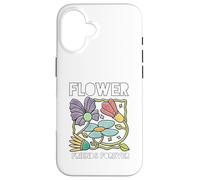 Flower Friends Forever Art Floral Nature Coque pour iPhone 16